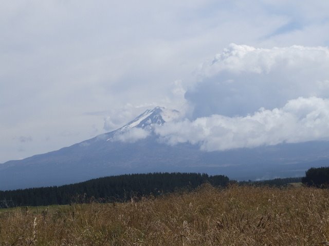 1192 Mount Ruhapehu as seen from Waiouru