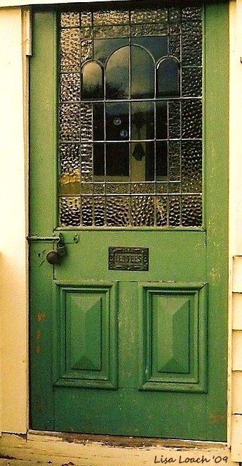 Green door, Milford  (Scan)