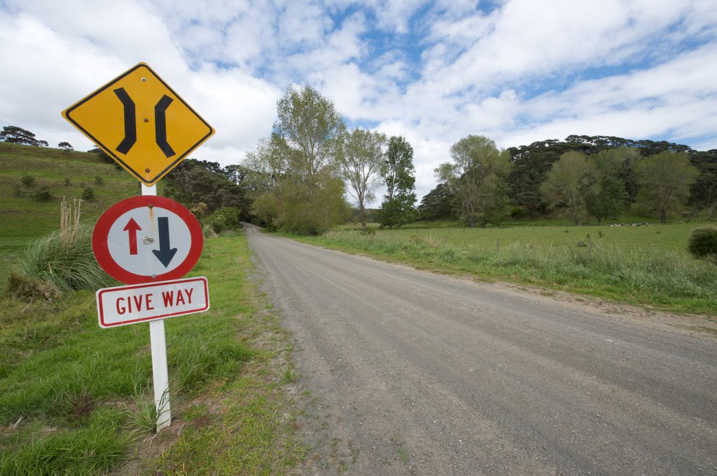 Typical NZ gravel road