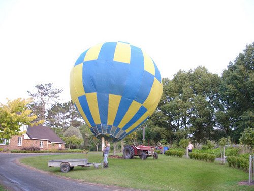 model hot air balloon made by wiep