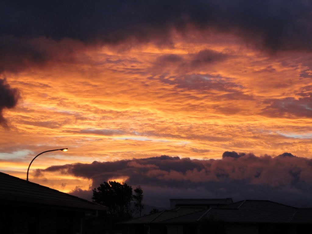 Sunrise in Kaitaia New Zealand