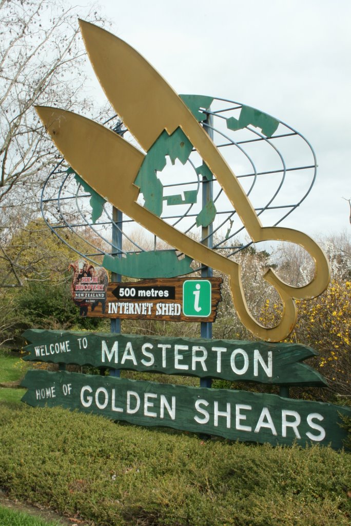 Golden Shears Enblem, Masterton