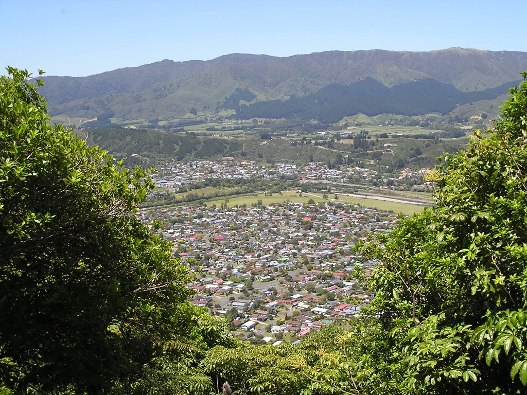  View over Upper Hutt, NZ