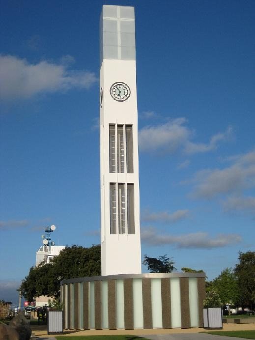 Clock Tower, The Square, Palmerston North