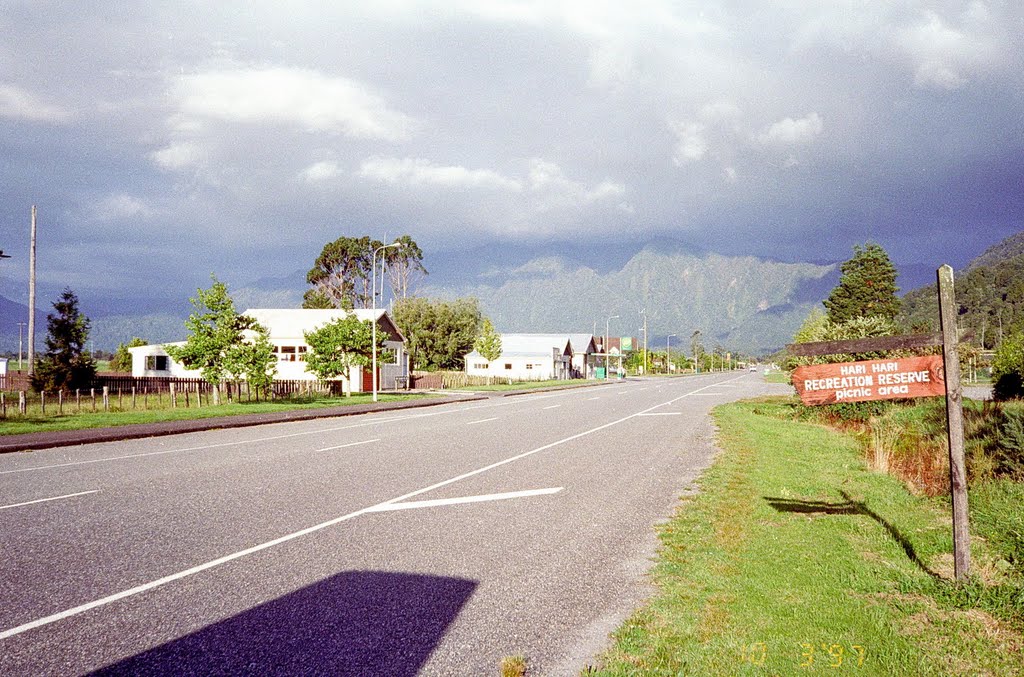 Harihari Town, South Island, New Zealand 1997