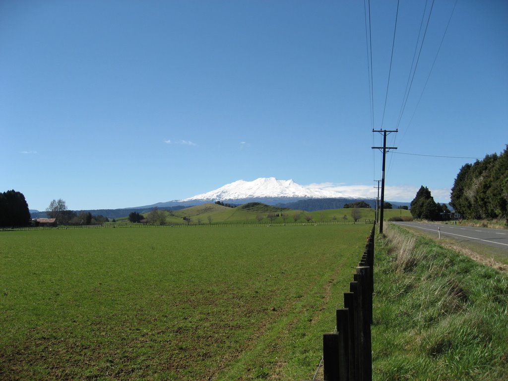 Mt. Ruapehu, From Road to Ohakune