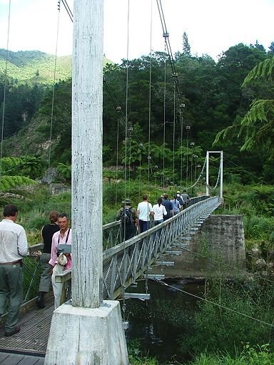 Karangahake Gorge walkway bridge