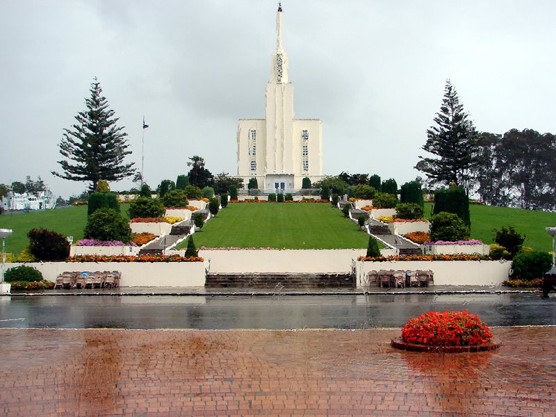 The Temple in the Rain