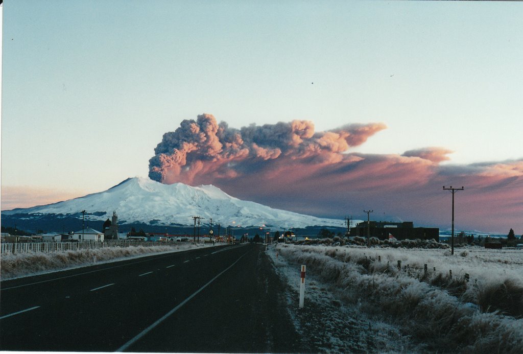 Ruapehu eruption, 1995